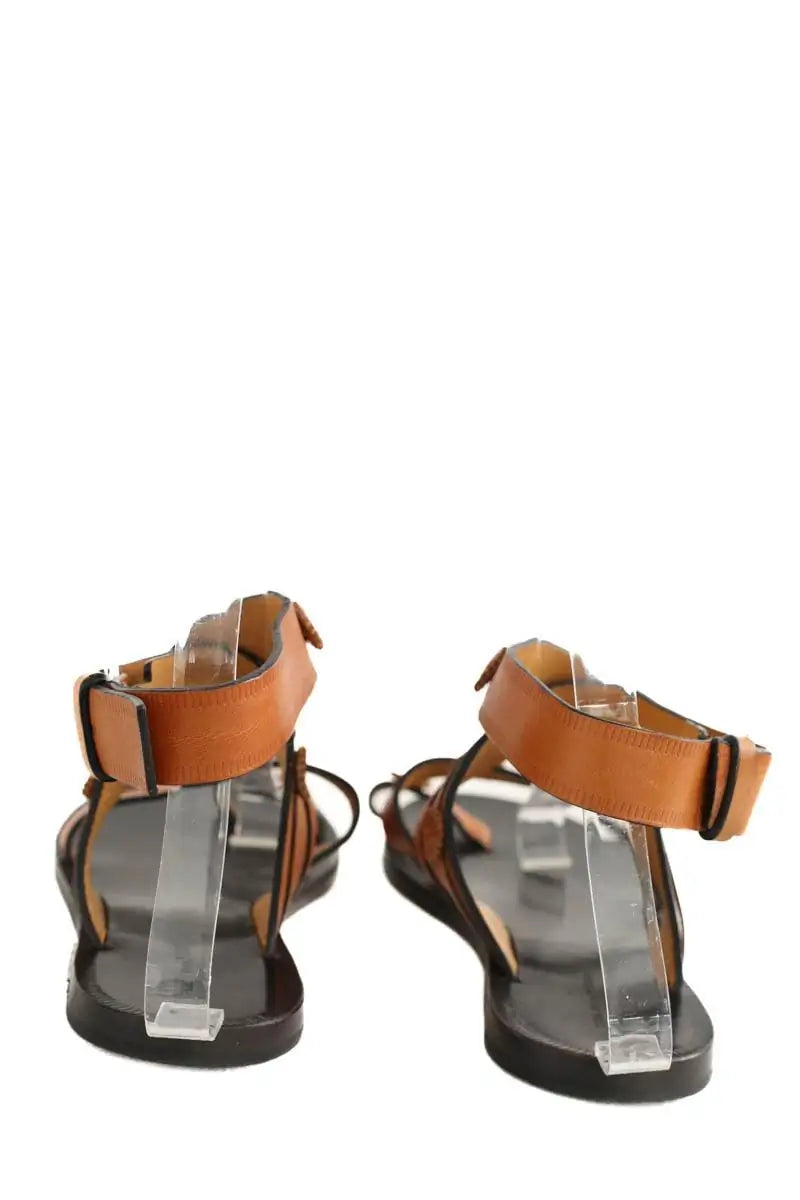 Sandales Isabel Marant Étoile Marron en Cuir