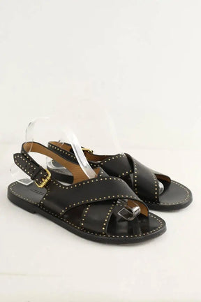 Sandales Isabel Marant Noir en Cuir