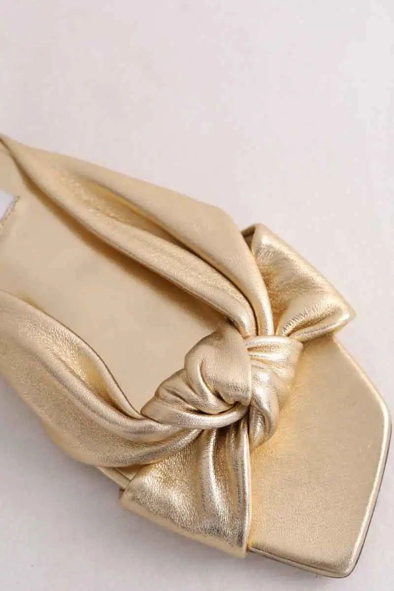 Sandales Jimmy Choo Doré en Cuir