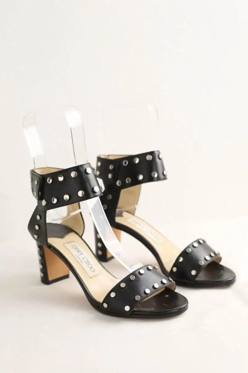 Sandales Jimmy Choo Noir en Cuir
