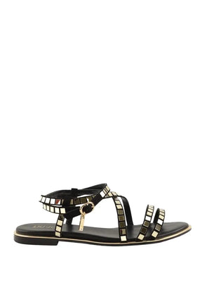 Sandales Liu Jo Noir en Cuir, taille 38 - Seconde Main
