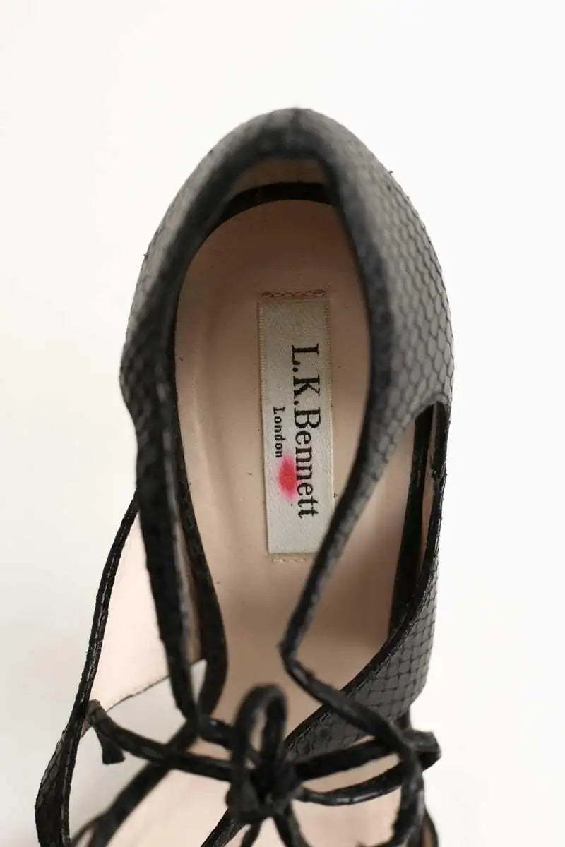 Sandales LK Bennett Noir en Cuir