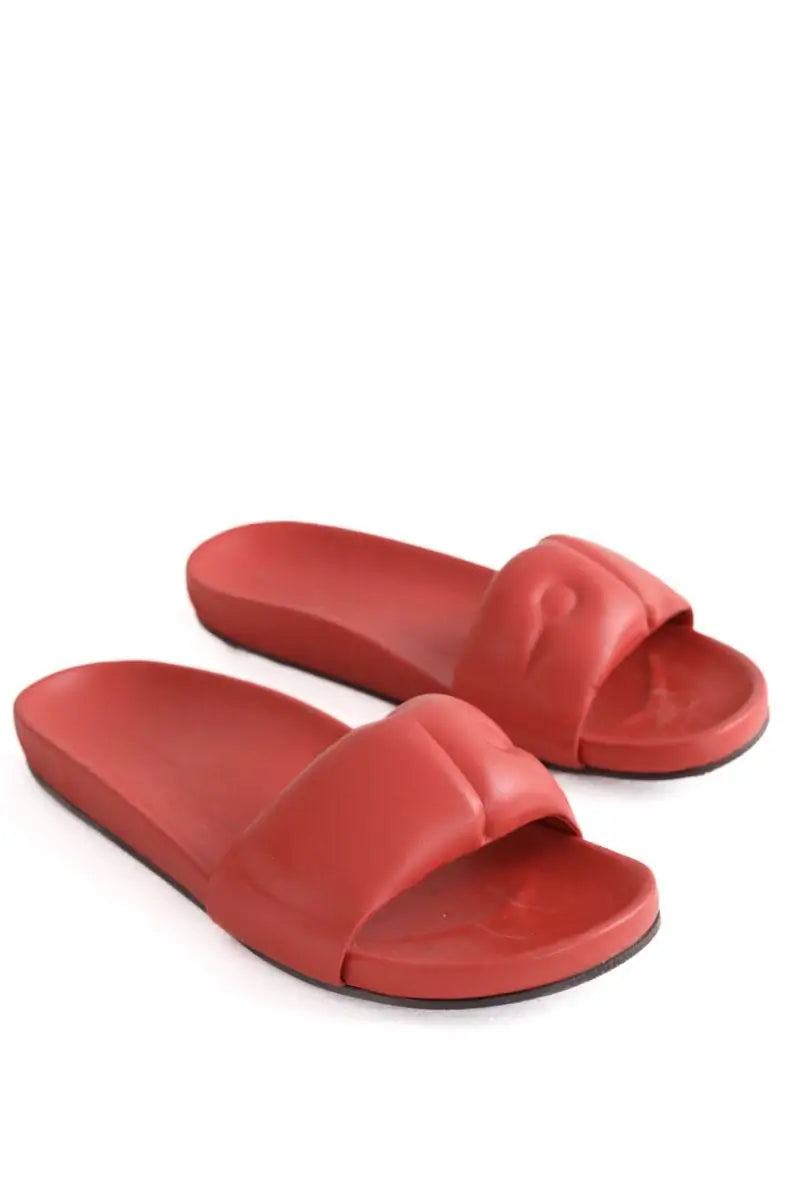 Sandales Longchamp Rose en Cuir