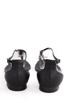 Sandales Manolo Blahnik Noir en Cuir