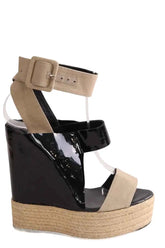 Sandales Pierre Hardy Noir en Cuir, taille 40 - Seconde Main