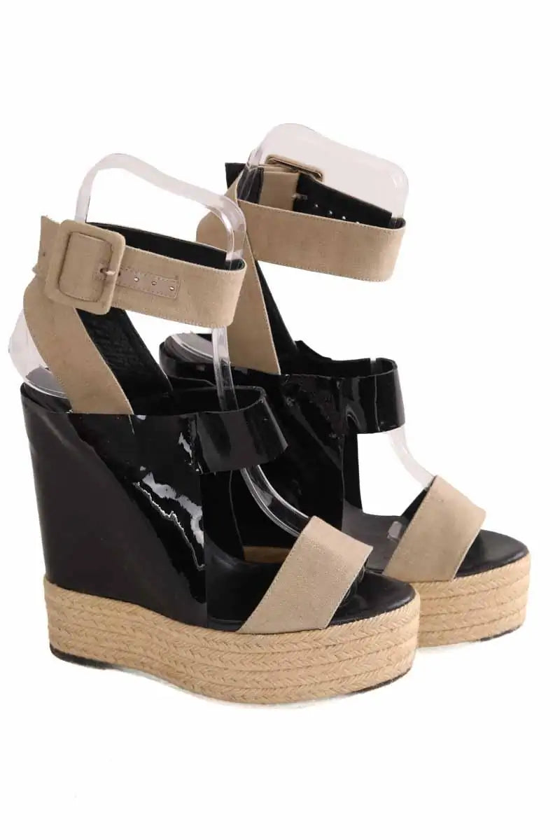 Sandales Pierre Hardy Noir en Cuir