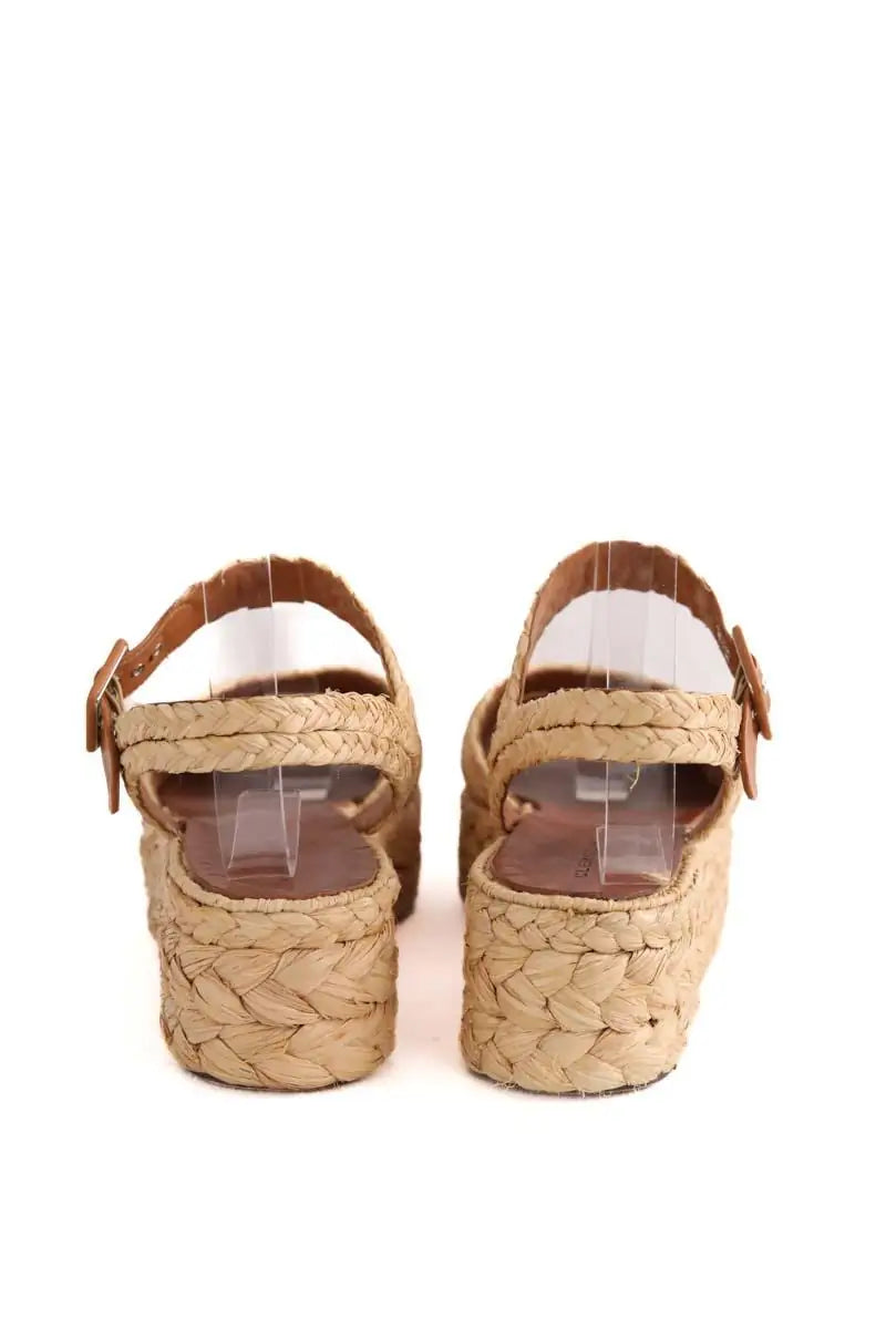 Sandales Robert Clergerie Beige en Tissu