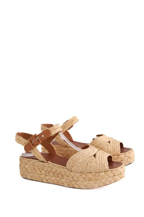 Sandales Robert Clergerie Beige en Tissu