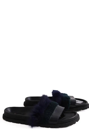 Sandales Sacai Noir en Cuir