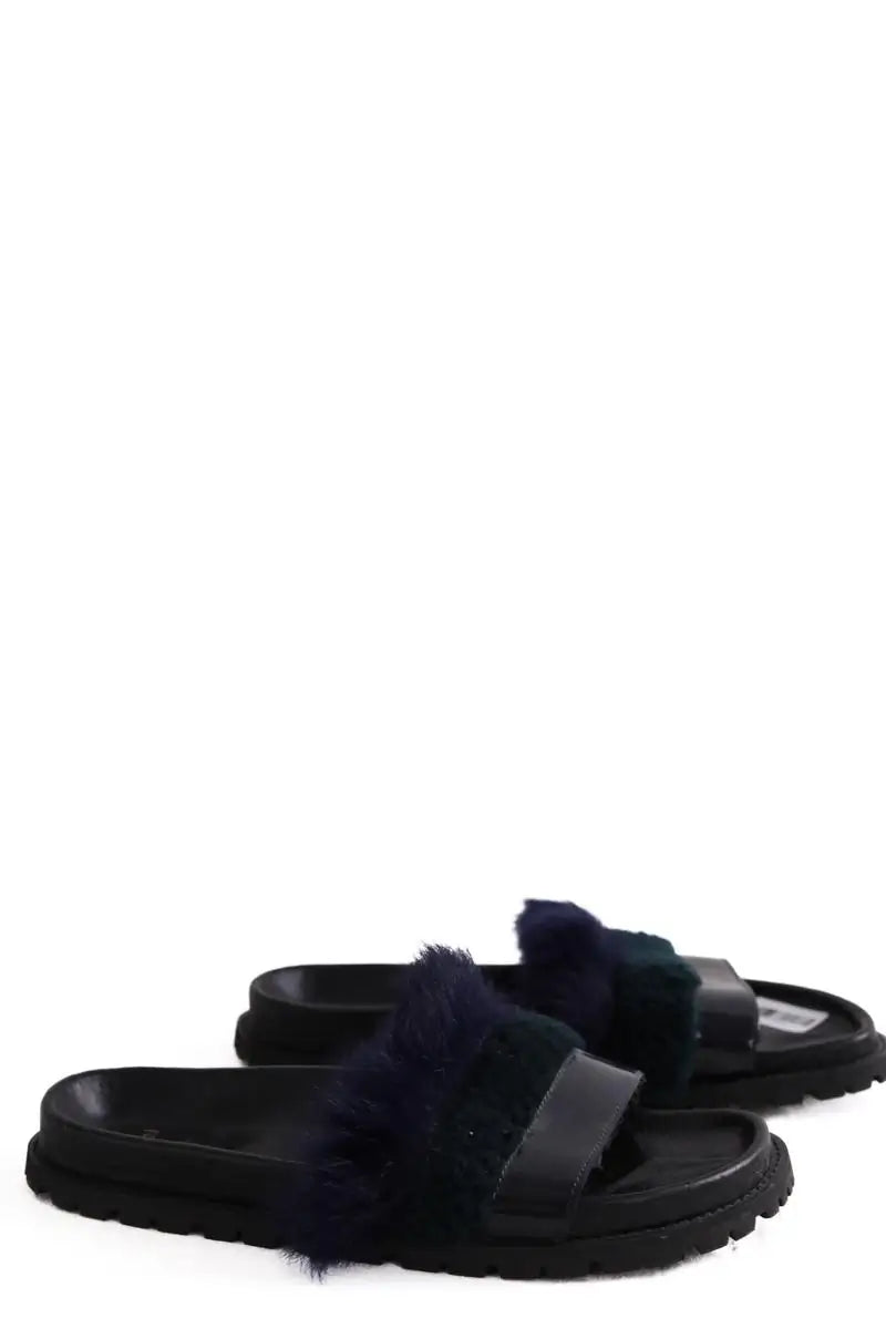 Sandales Sacai Noir en Cuir