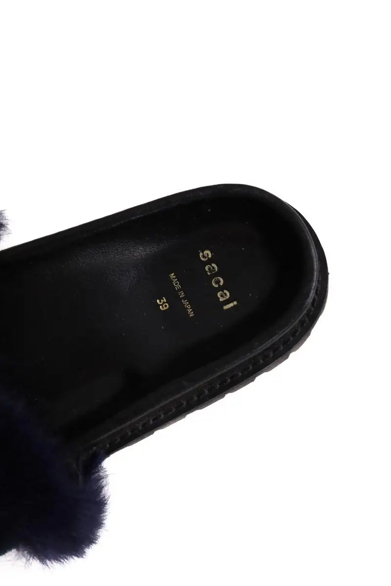 Sandales Sacai Noir en Cuir