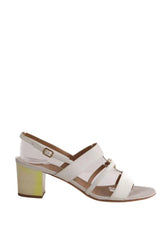 Sandales Salvatore Ferragamo Blanc en Cuir, taille 41 - Seconde Main