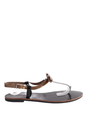 Sandales Salvatore Ferragamo Marron en Cuir, taille 39 - Seconde Main