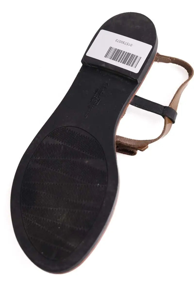 Sandales Salvatore Ferragamo Marron en Cuir