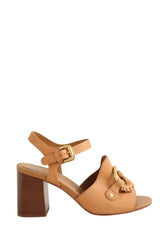 Sandales See By Chloé Camel en Cuir, taille 39 - Seconde Main