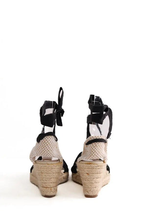 Sandales Sézane Ecru en Tissu