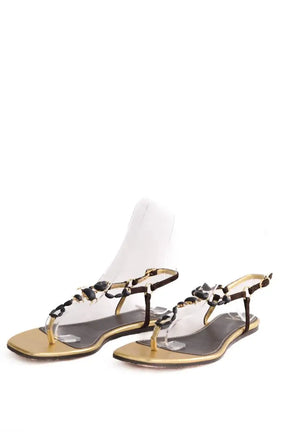 Sandales Skorpios Bianca Marron en Cuir