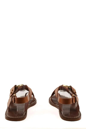 Sandales Soeur Marron en Cuir