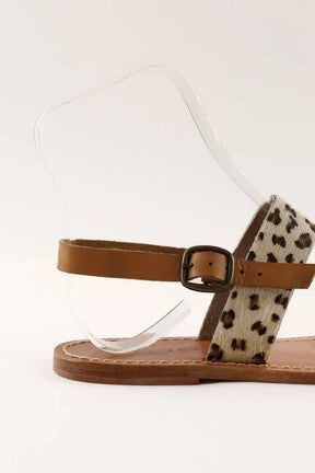 Sandales Soeur Marron en Cuir