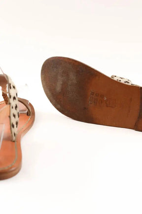 Sandales Soeur Marron en Cuir