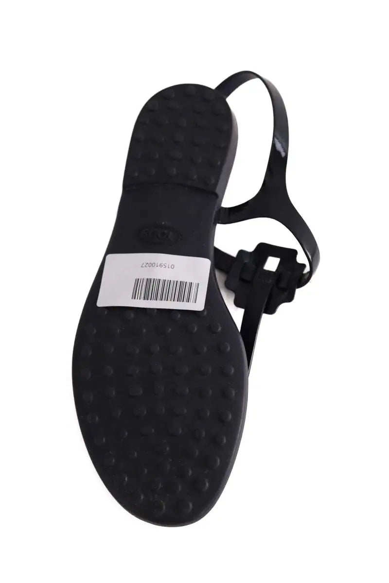 Sandales Tod's Noir en Cuir