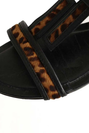 Sandales Tod's Noir en Cuir