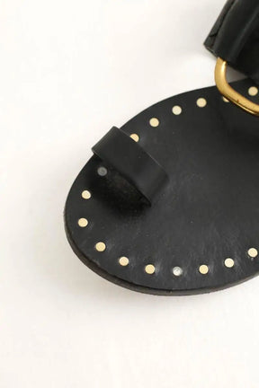 Sandales Tory Burch Noir en Cuir