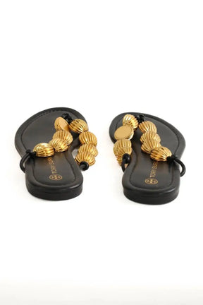 Sandales Tory Burch Noir en Cuir