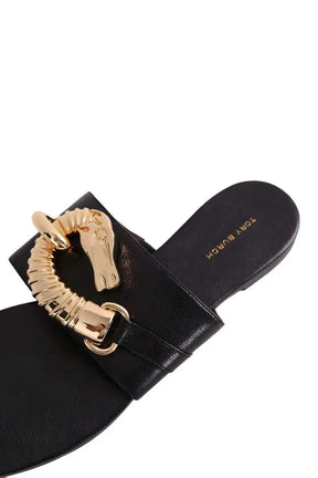 Sandales Tory Burch Noir en Cuir