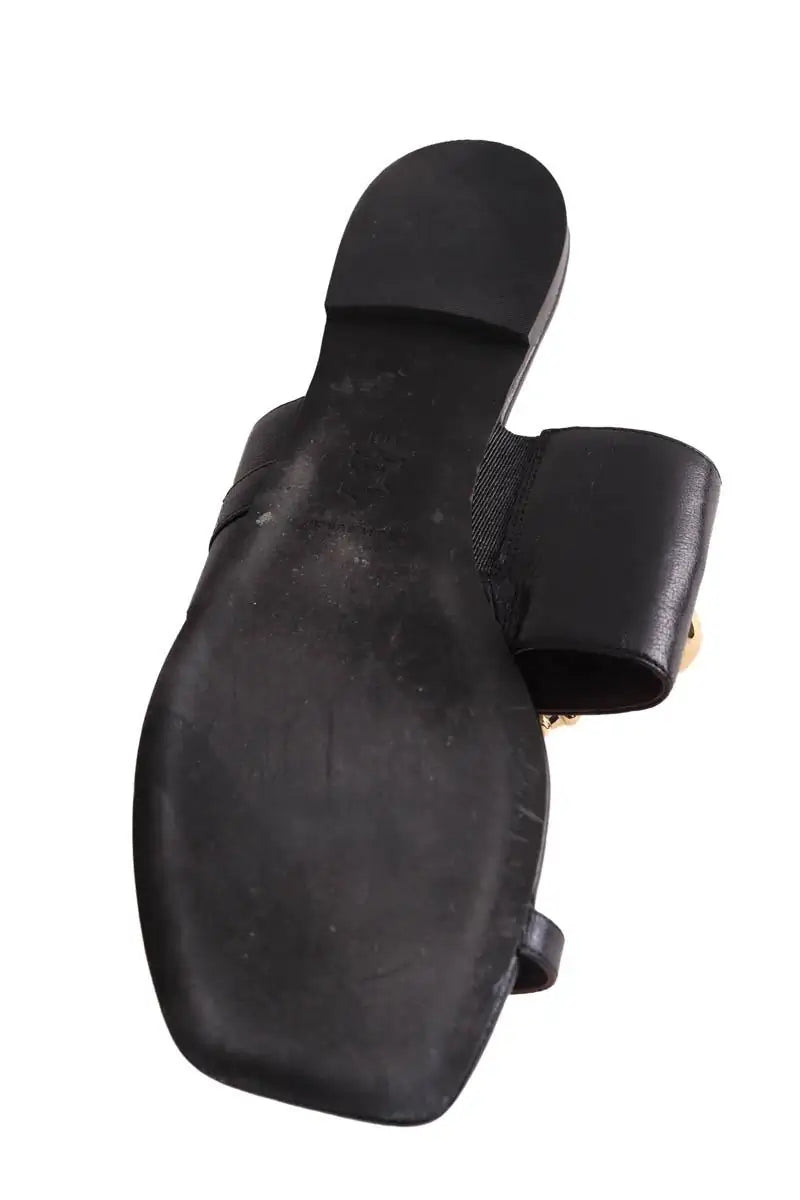 Sandales Tory Burch Noir en Cuir