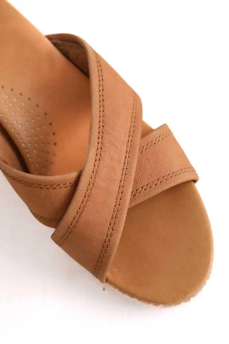 Sandales Ugg Camel en Cuir