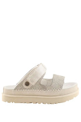 Sandales Ugg Goldenstar crackle glide Gris en Tissu, taille 39 - Seconde Main