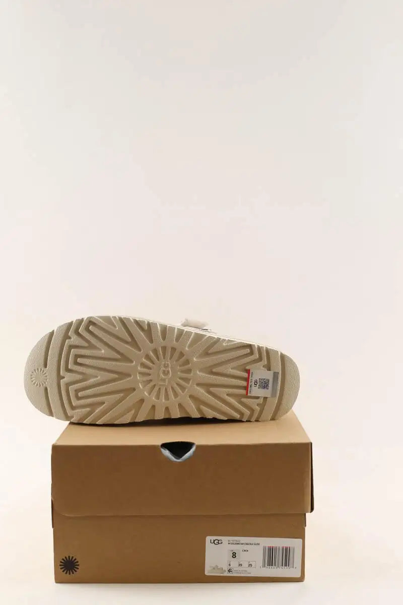 Sandales Ugg Goldenstar crackle glide Gris en Tissu