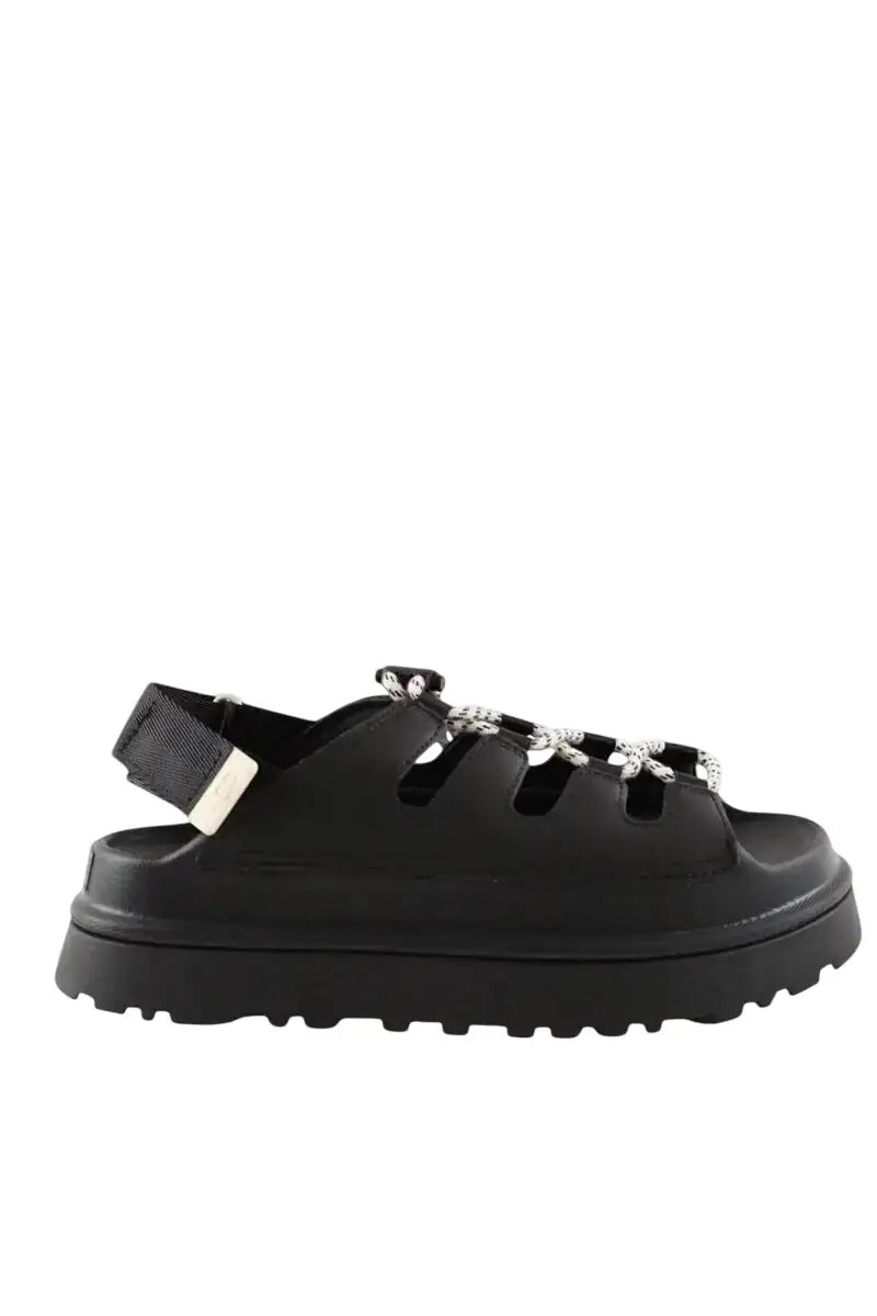 Sandales Ugg Noir en Caoutchouc, taille 39 - Seconde Main