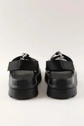 Sandales Ugg Noir en Caoutchouc