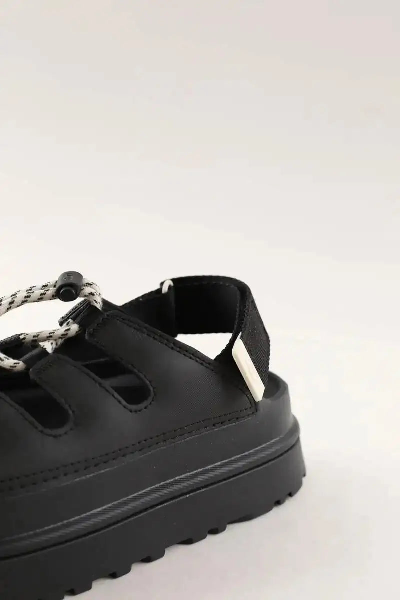 Sandales Ugg Noir en Caoutchouc