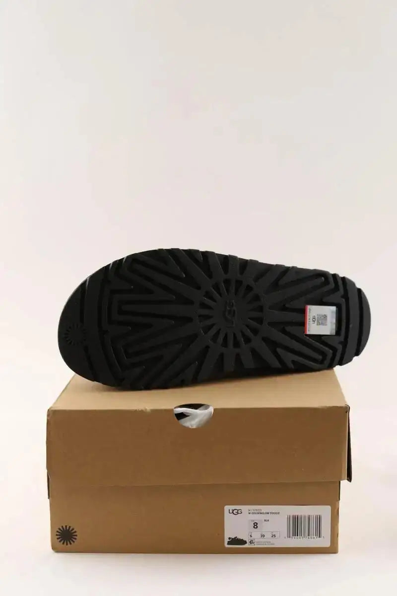 Sandales Ugg Noir en Caoutchouc