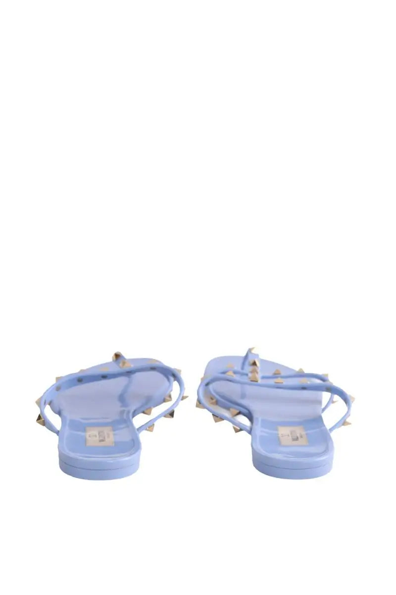 Sandales Valentino Bleu en Plastique