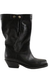 Santiags Isabel Marant Noir en Cuir, taille 37 - Seconde Main