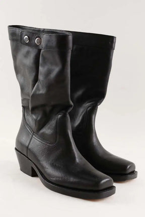 Santiags Isabel Marant Noir en Cuir