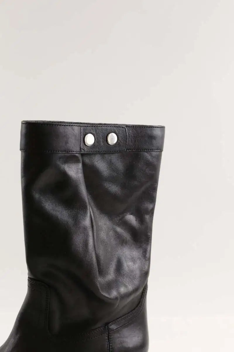 Santiags Isabel Marant Noir en Cuir