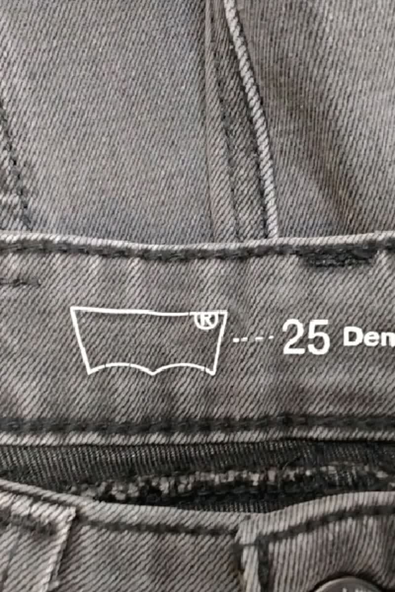 Jean slim Levi's  Gris