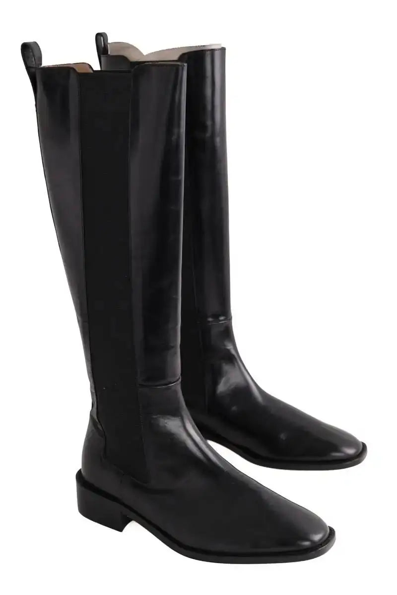 Bottes LK Bennett Zara Noir en Cuir