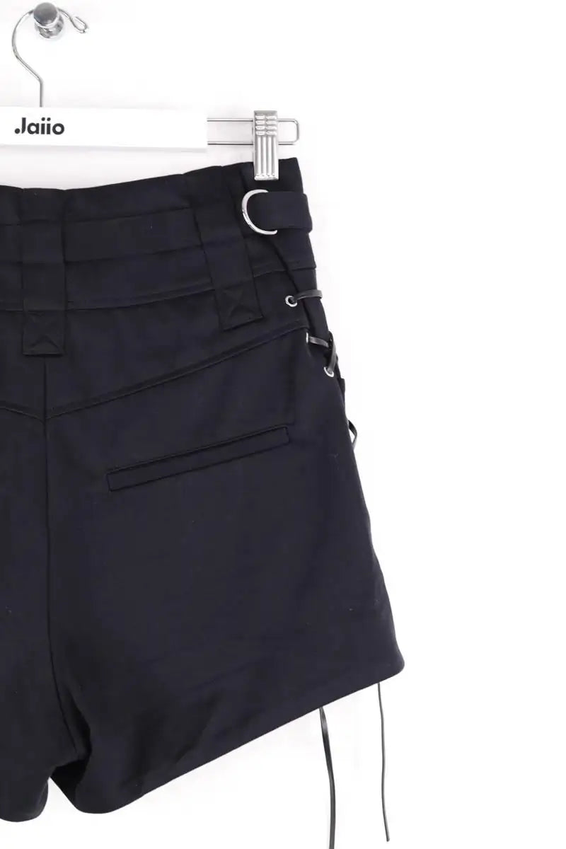 Mini short Iro Poetic Noir en Synthétique