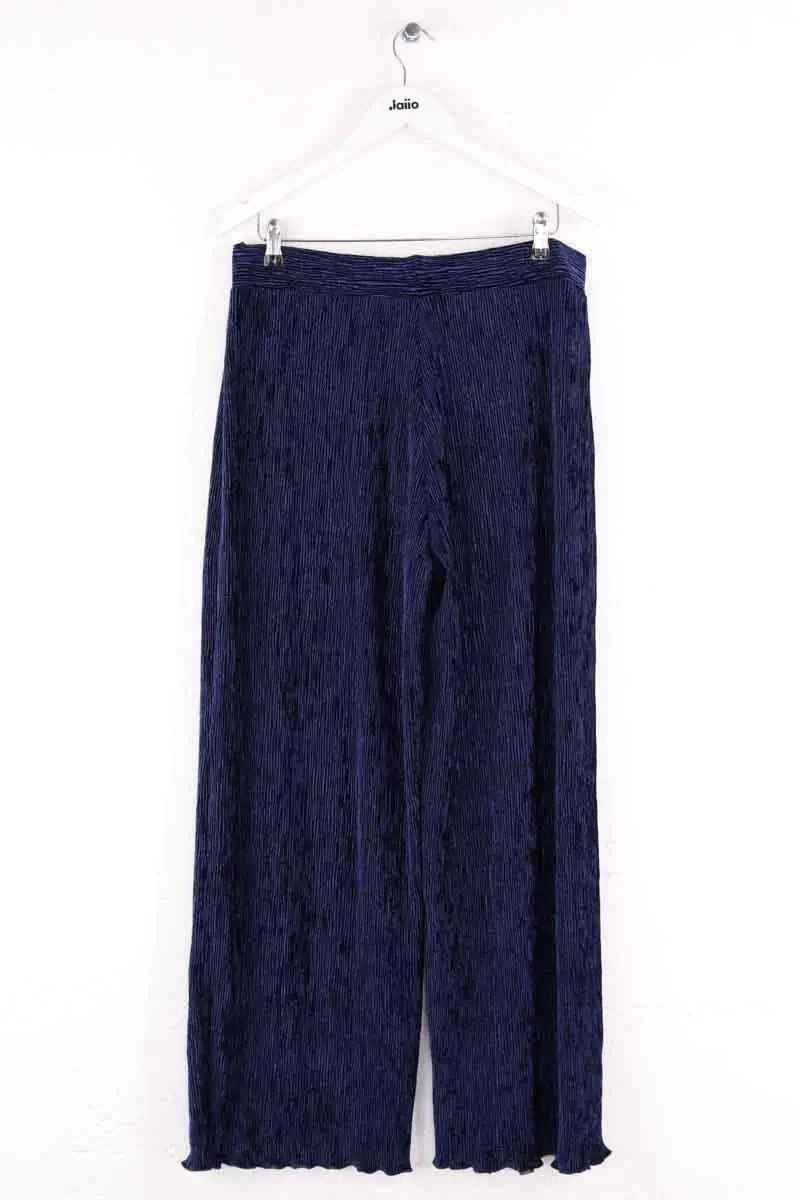 Pantalon large Balzac Bleu en Synthétique