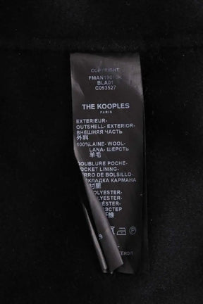 Manteau The Kooples Noir en Laine