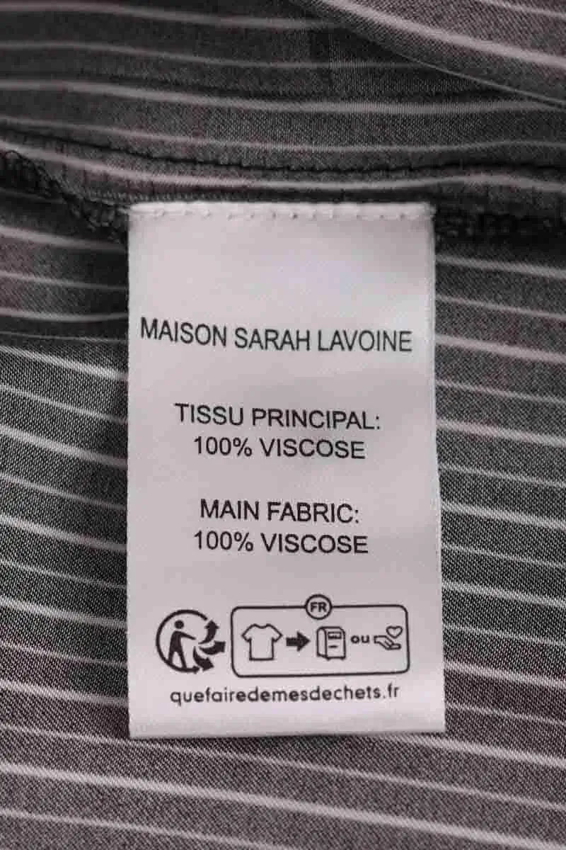 Blouse Maison Sarah Lavoine Noir en Viscose