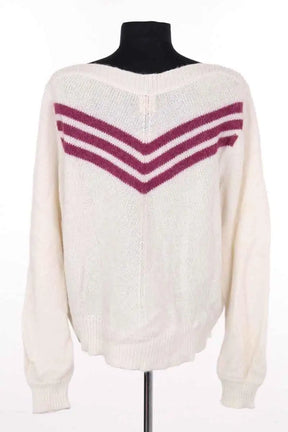 Pull Des Petits Hauts Blanc en Laine
