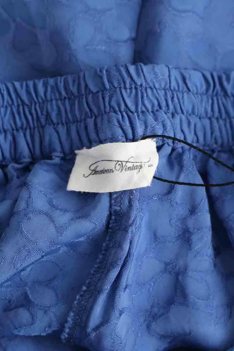 Short American Vintage Bleu en Viscose