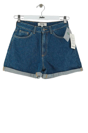 Short Balzac Bleu en Coton, taille XS - Seconde Main